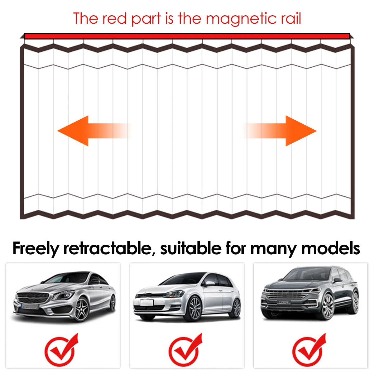 Magnetic Car Sunshade Window Curtains Auto Window Sun Shade Privacy Sun UV Protection Window Shield Car Interior Accessories